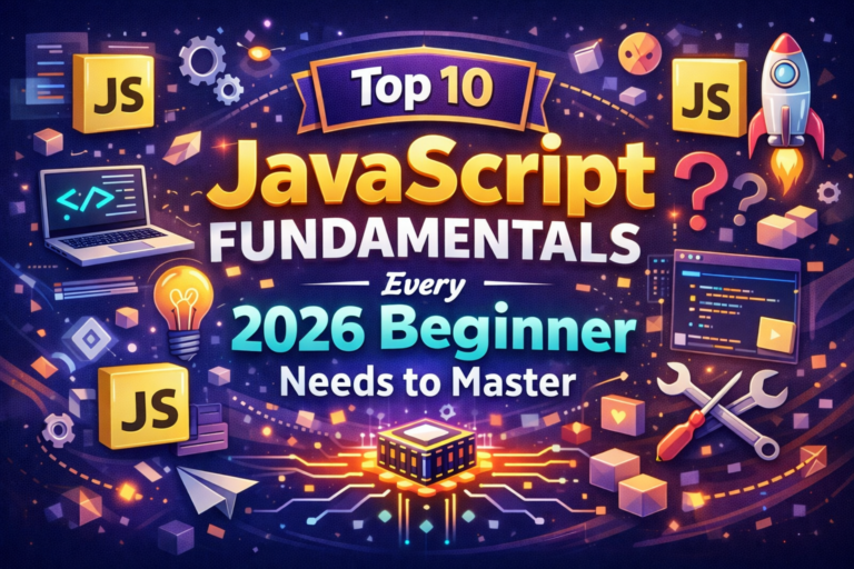 Top 10 JavaScript Fundamentals Every 2026 Beginner Needs to Master