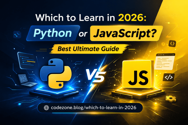 which to learn in 2026 python or javascript