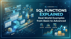 SQL Functions Explained: Real-World Examples from Basic to Advanced